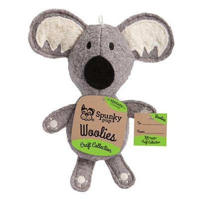 SPUNKY PUP WOOLIES PLUSH KOALA