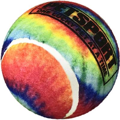 Tie Dye Squeak Ball 4" 1PK