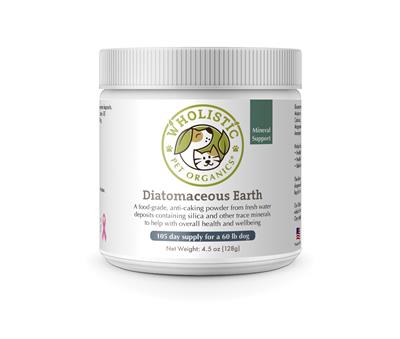 Wholistic Pet Organics - Diatomaceous Earth Dewormer