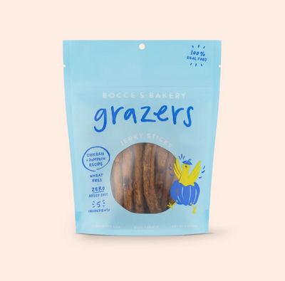 Grazers Chicken and Pumpkin Jerky Sticks