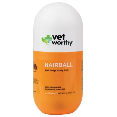 Vet Worthy® - Hairball Soft Chew Aid for Cats